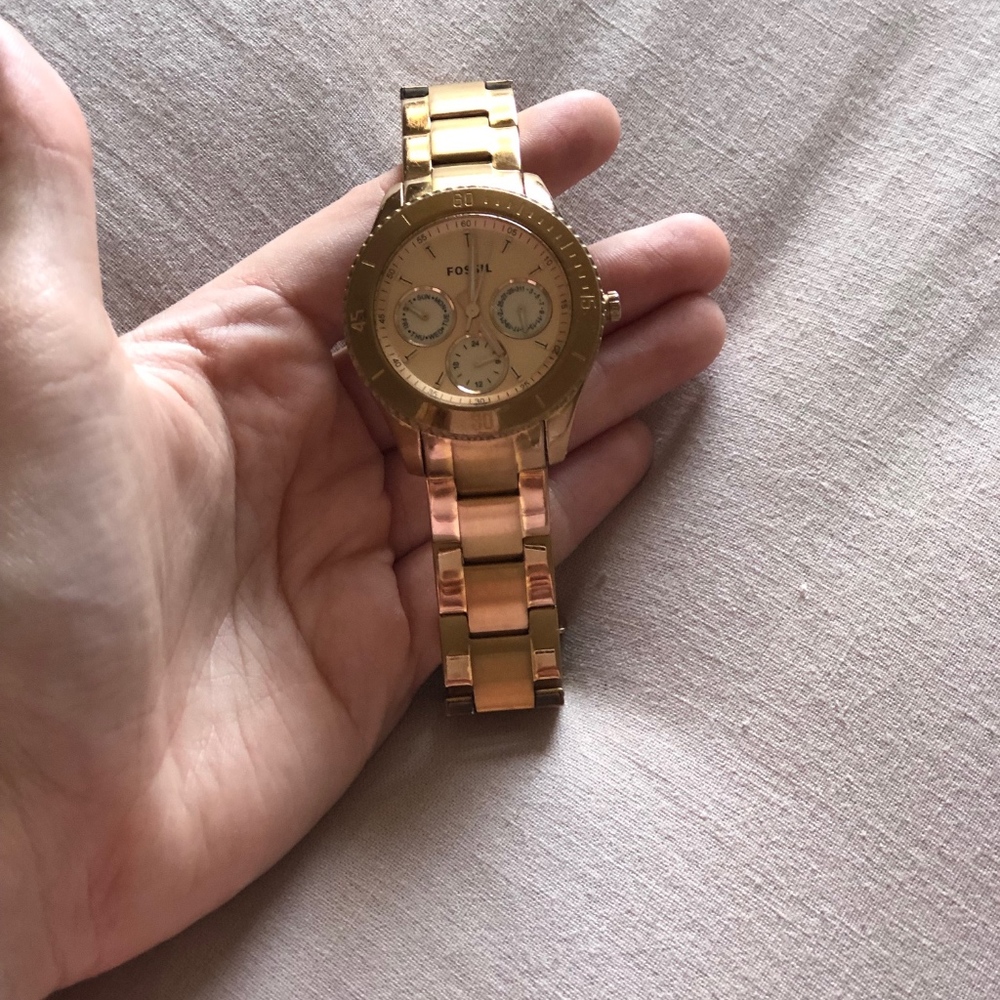 Fossil Rose Gold Watch